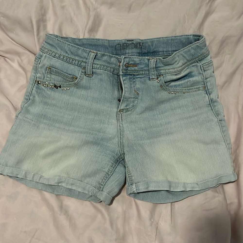 Girl’s jean shorts - Picture 1 of 5